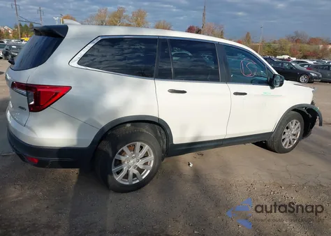 2019 Honda Pilot Lx from USA, damaged, VIN 5FNYF6H11KB047477